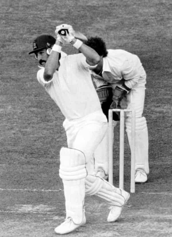 Gooch batting for Essex at Lord’s in the Benson &amp; Hedges Cup in 1979.