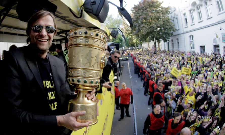 El único éxito de copa nacional de Jürgen Klopp llegó en 2012 cuando llevó al Borussia Dortmund a la victoria en la DFB-Pokal.