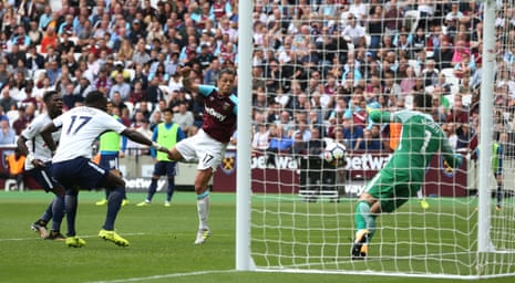 Hernandez gets one back for the Hammers.