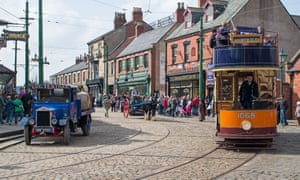 Historic road vehicles at Beamish Museum north east England