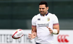 Ben Te’o has a chance to impress at No12 for the Lions in Saturday’s match against the Provincial Barbarians