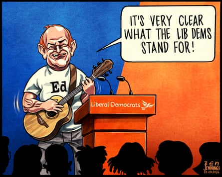 Ben Jennings on the Liberal Democrat conference in Brighton – cartoon