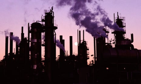 A Chevron oil refinery
