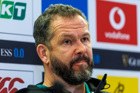 Ireland head coach Andy Farrell