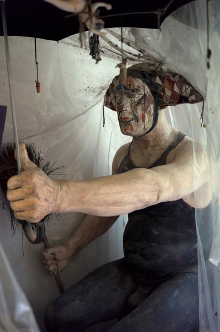 ‘He found the act of making, far more rewarding than presenting’ … a larger-than-life clown.