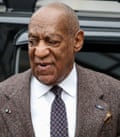 Bill Cosby arriving at a court hearing in 2016