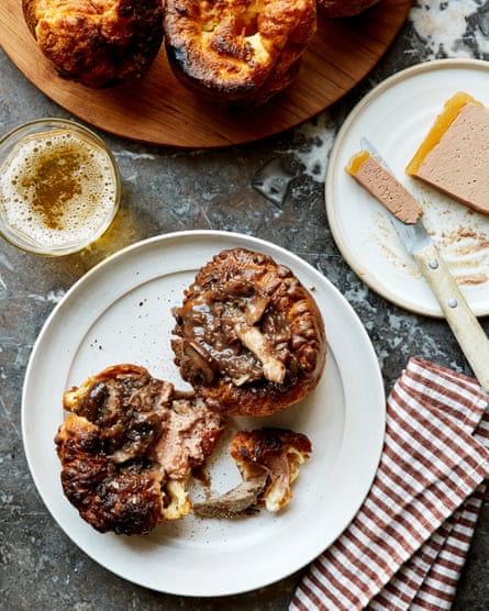 Joshua Overington - Yorkshire pudding stuffed with slow-cooked duck leg, liver parfait and wild mushrooms 15