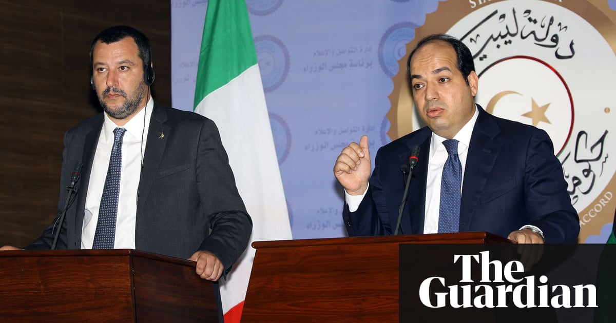 Matteo Salvini calls for migrant reception centres in southern Libya