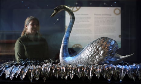 Barnard Castle toasts its famous silver swan as museum seeks money