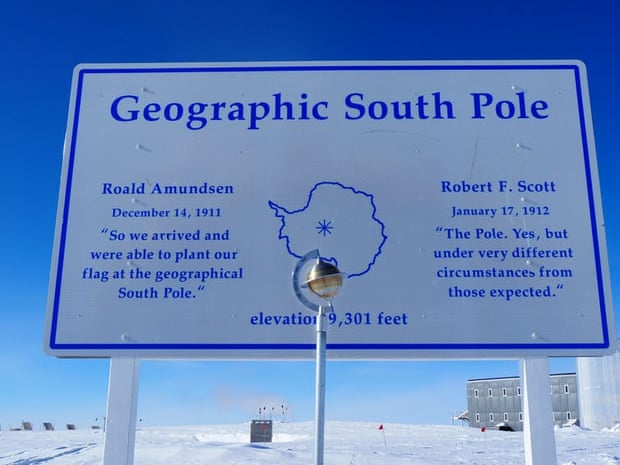 The Amundsen-Scott South Pole station is the Earth’s southern-most weather observatory.