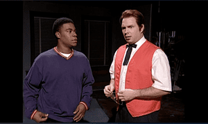 Tracey Morgan y Garth Brooks