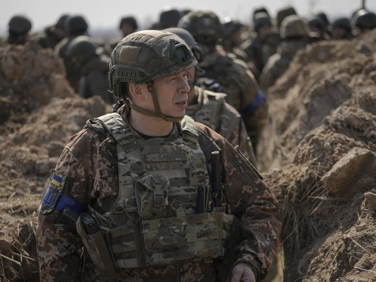 Ukrainian top brass stirs the pot with talk of Bakhmut counterattack | Ukraine | The Guardian