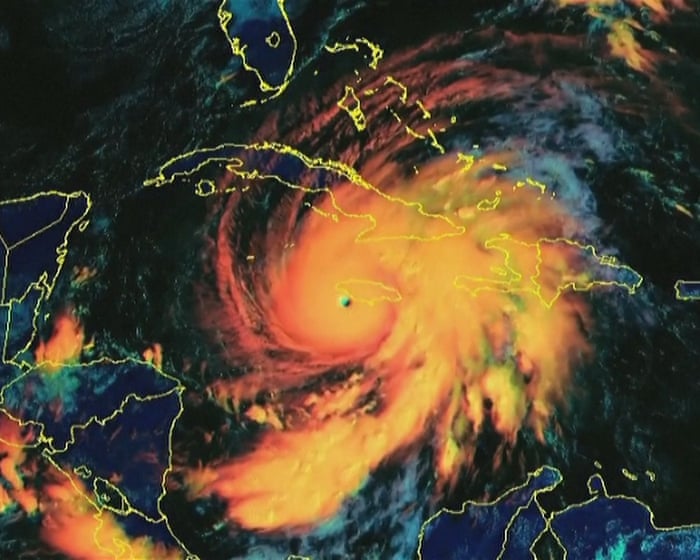 Hurricane Melissa makes landfall in Jamaica – video