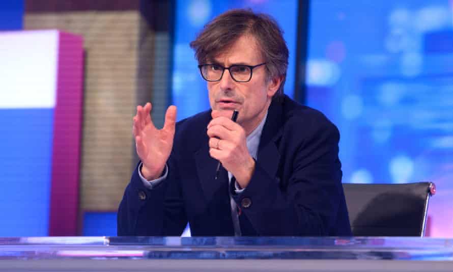 Taking up his pen … Robert Peston.