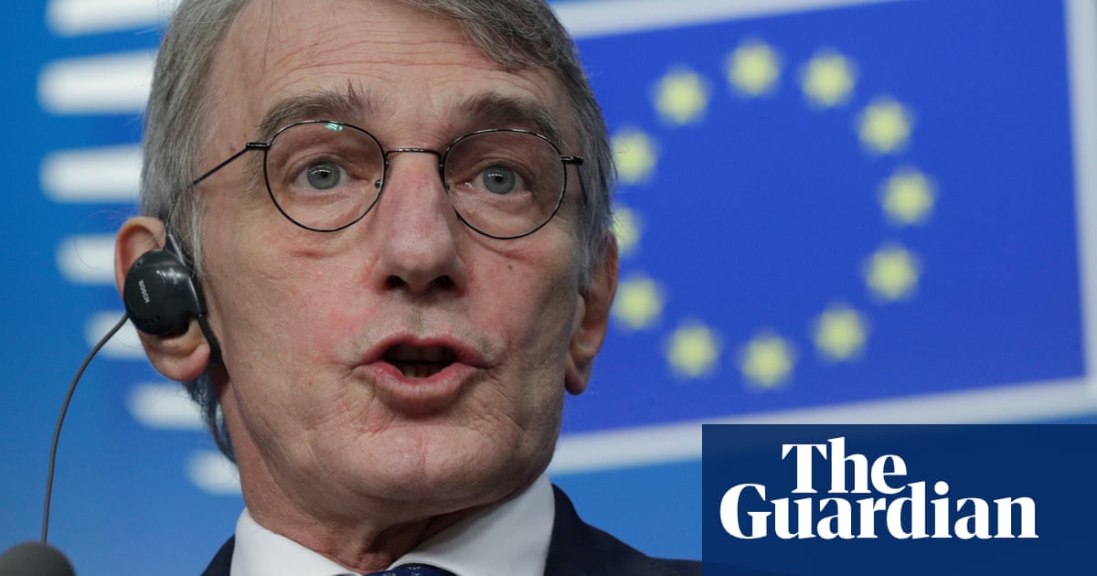 David Sassoli, European parliament president, dies aged 65