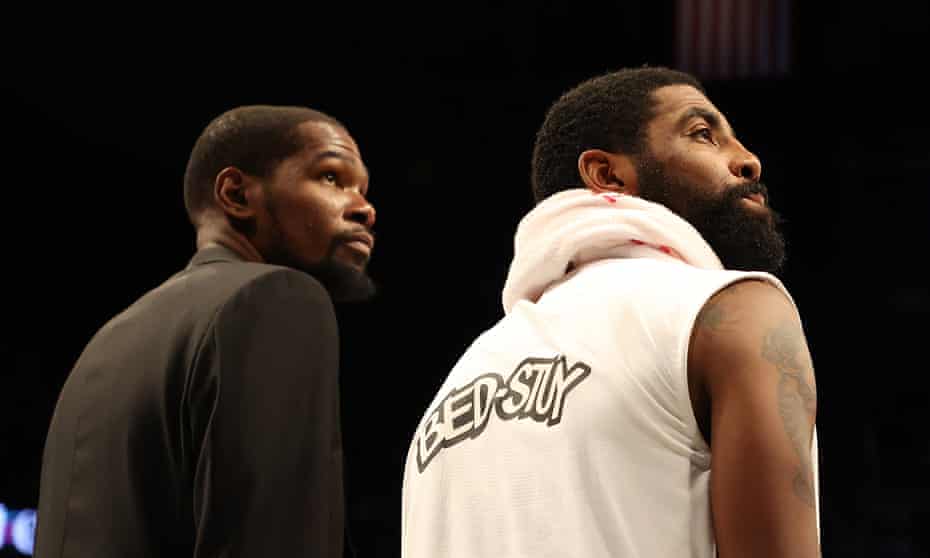 Kyrie Irving and Kevin Durant