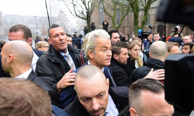 Geert Wilders in Spijkenisse.