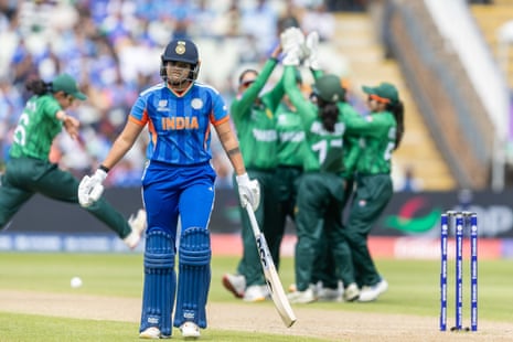 Shafali Verma is out early for India.
