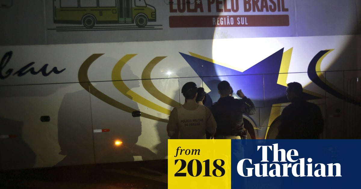 Luiz Inacio Lula da Silva’s campaign tour buses hit by gunshots in attack