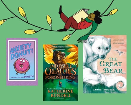 Covers of Anxiety Donut!, Impossible Creatures and The Great Bear