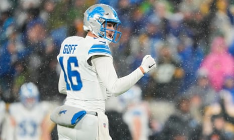 Rain, doubt or pressure, none of it matters to the naggingly brilliant Jared Goff | Detroit Lions | The Guardian