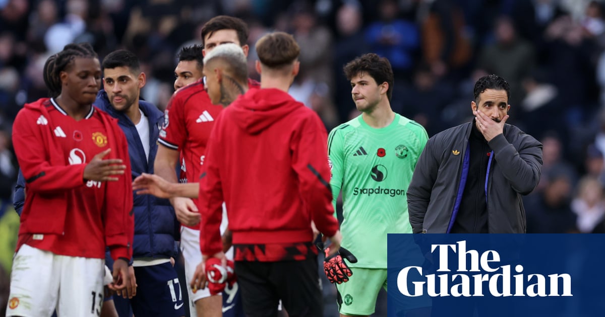 Amorim lays into too comfortable' Manchester United after seesaw draw at Spurs