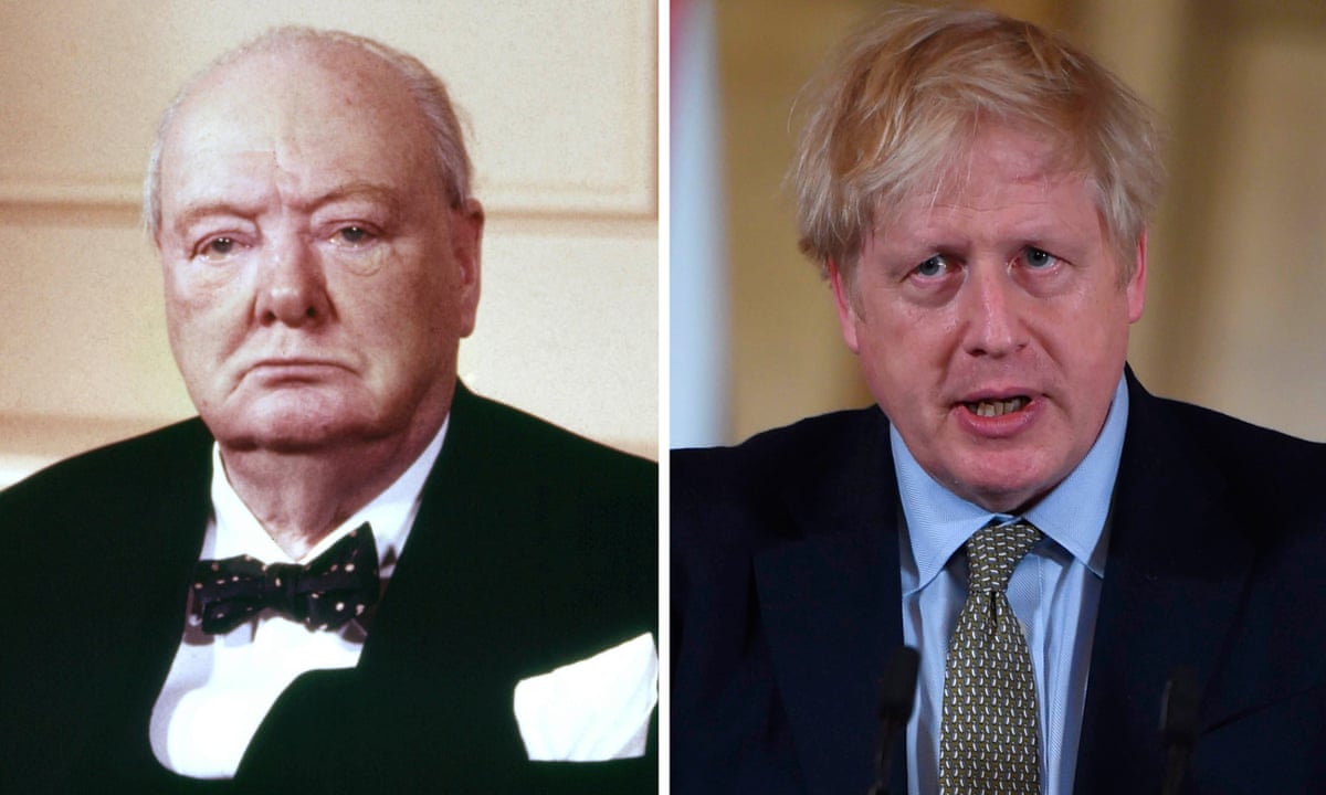 Johnson As Churchill History Really Does Repeat As Farce Geoffrey Wheatcroft Opinion The Guardian