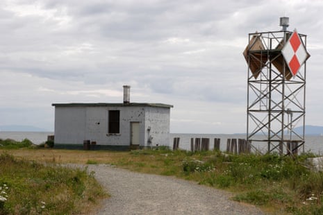 A lighthouse installation at Point Roberts, Washington.