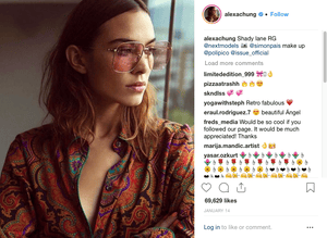A post from Alexa Chung’s Instagram feed.