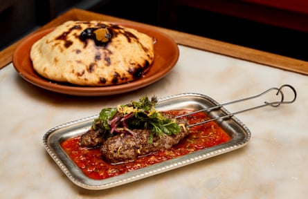 DakaDaka’s Kababi (native lamb kebab).