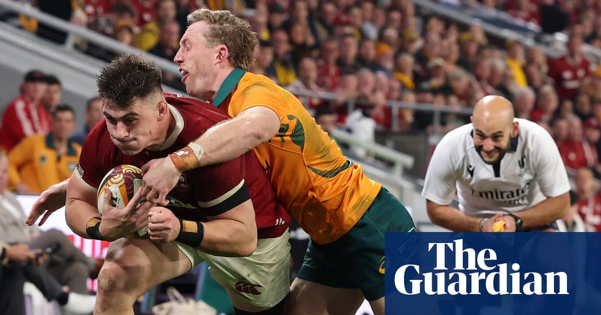 Lions lay down series marker and ease to victory over Australia in first Test