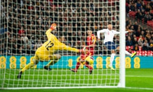 Alex Oxlade-Chamberlain drills in the opener on his first England start for 19 months.