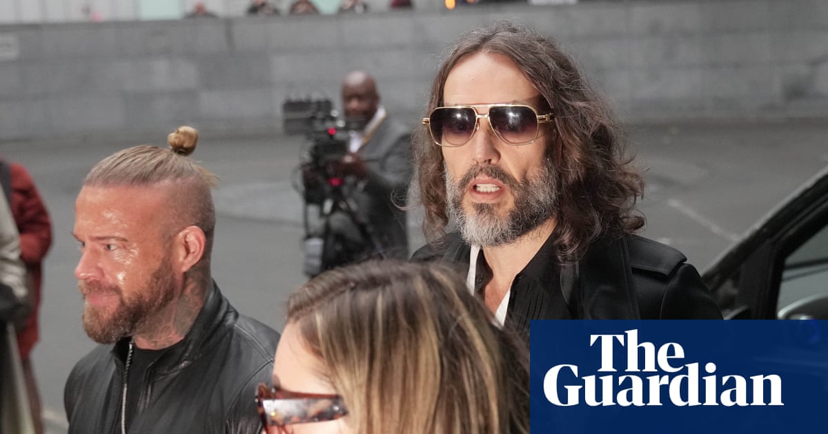 Russell Brand told woman to ‘clear up the mess you’ve made’ after alleged rape, court hears
