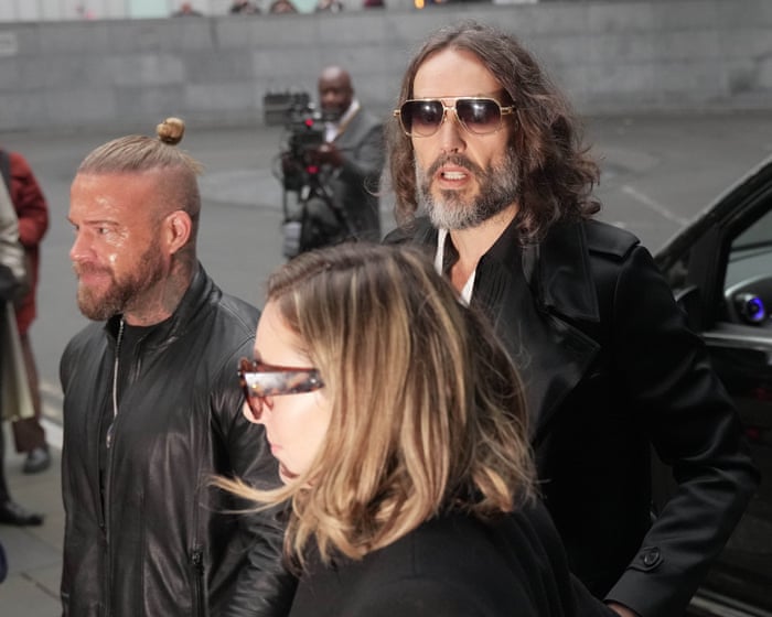 Russell Brand told woman to ‘clear up the mess you’ve made’ after alleged rape, court hears