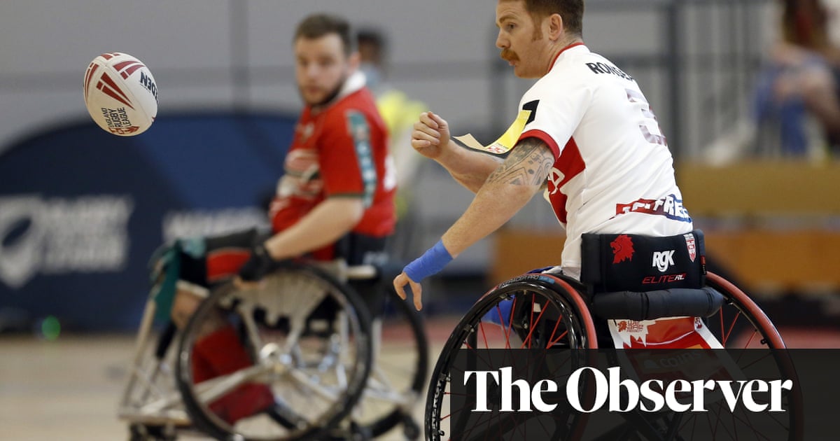 Wheelchair rugby league’s James Simpson: ‘I want them to be inspired’