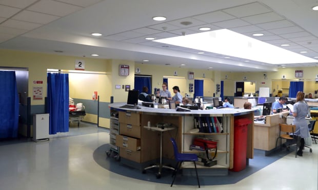 A general view of an accident and emergency department 
