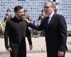 Zelenskyy faces outrage over defence minister sacking as Starmer makes farewell Ukraine visit as UK PM – Europe live