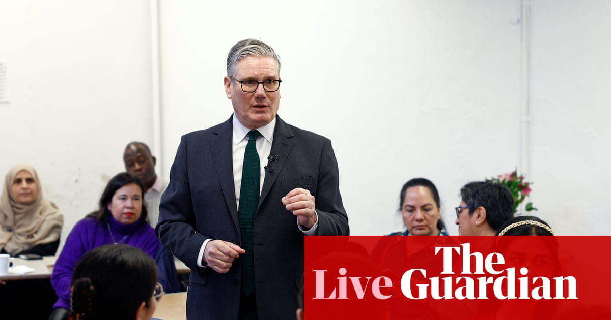 Starmer warns of bigger impact on economy the longer Iran war continues - UK politics live