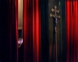 Confessional, Saint Stanislaus Koska Church, Binghamton, New York, 1986