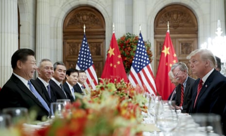 President Xi, left, and President Trump at a trade meeting in December.