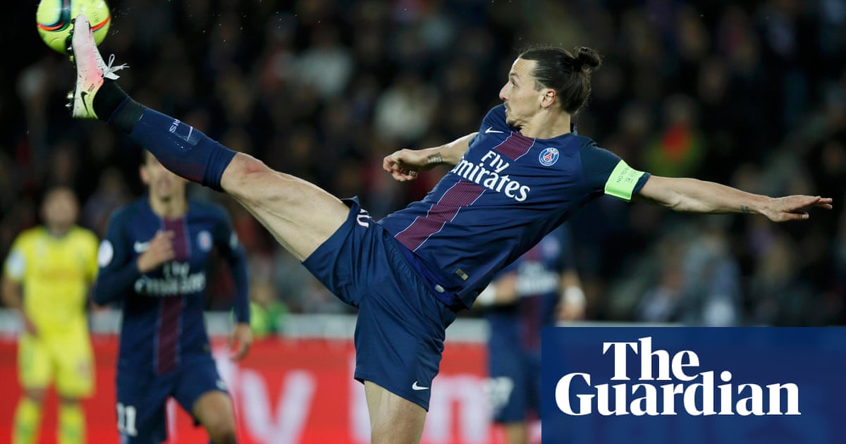 Zlatan Ibrahimovic breaks PSG record with double in win over Nantes