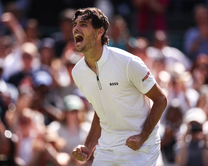 Fritz survives Khachanov fightback and line-call blooper to book place in semis