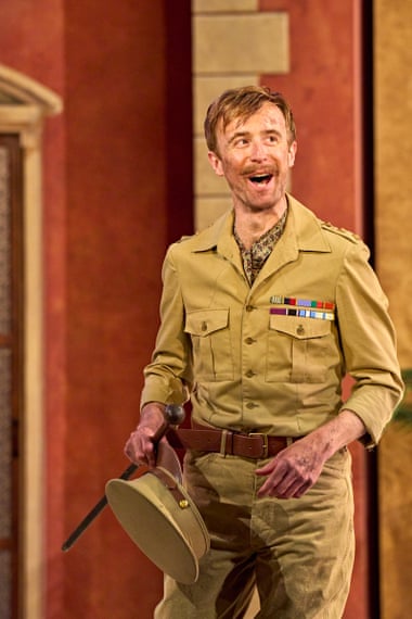 John Heffernan as Benedick in Much Ado About Nothing at the National Theatre.