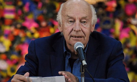 Eduardo Galeano in Havana, Cuba, in 2012