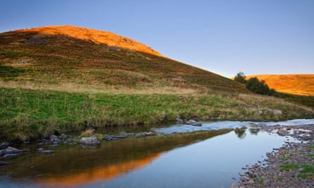 The River Coquet near Alwinton in the Northumberland National Park