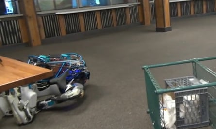 Hapless Boston Dynamics robot in accident