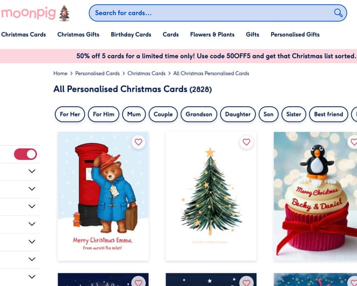 Moonpig’s use of AI to design and personalise cards drives up sales