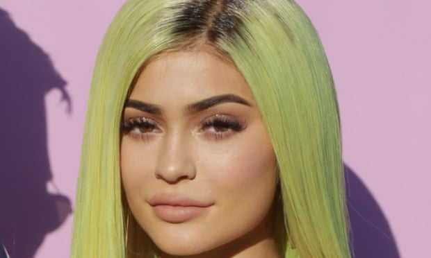 Kylie Jenner, who has amassed a net worth of about £30m.