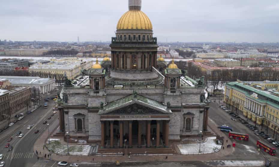 St Isaac’s Cathedral in St Petersburg