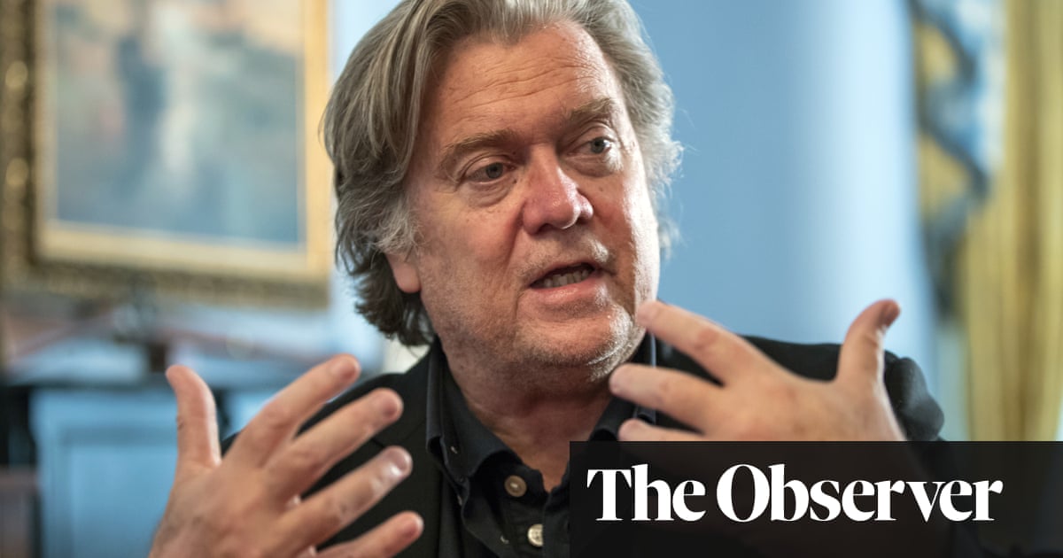 Steve Bannon hails Dominic Cummings and predicts lurch to right for No 10